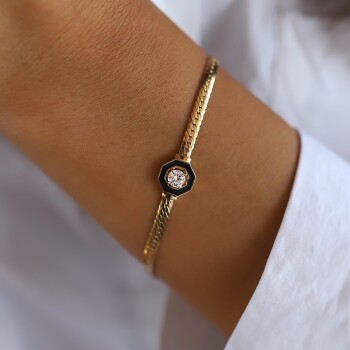 Hasır Bagetli Bileklik - Rayna