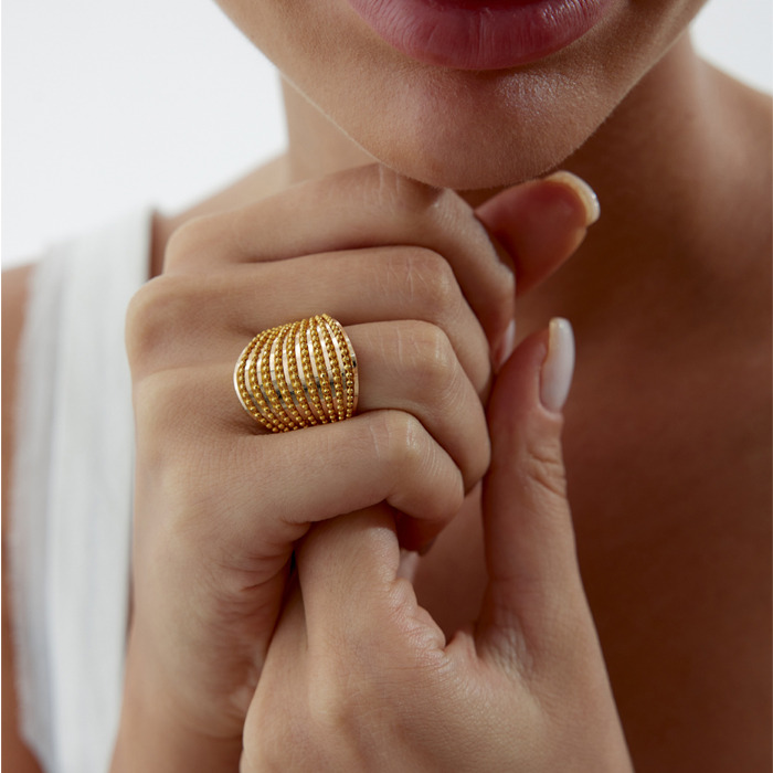 Sıra Toplu Band Yüzük - C.sümer (1)