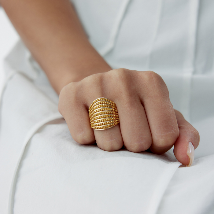 Sıra Toplu Band Yüzük - 1