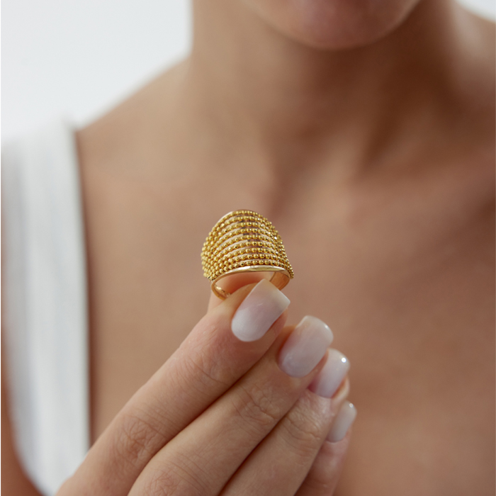 Sıra Toplu Band Yüzük - 3