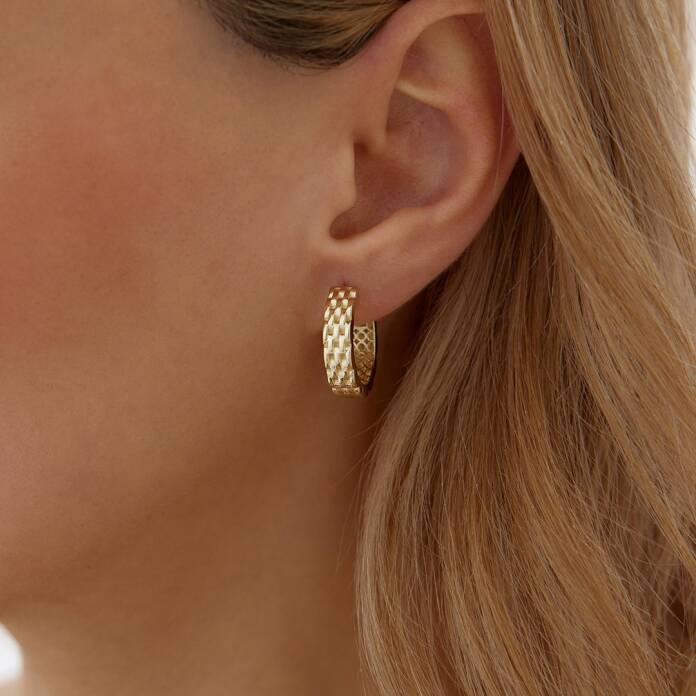 Hasır Large Küpe - 1