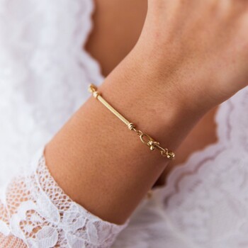 Hasır Parçalı Bileklik - Özer