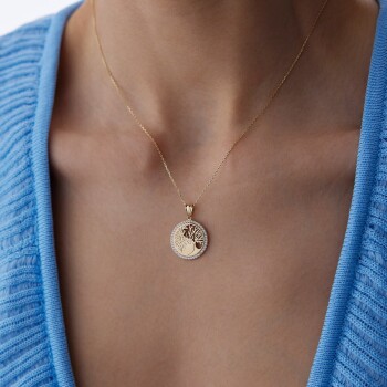 Hayat Ağacı Kolye - Özçelik