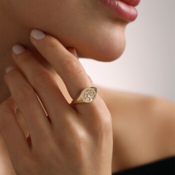 Hayat Ağacı Şovalye Yüzük - Gökhan Bera