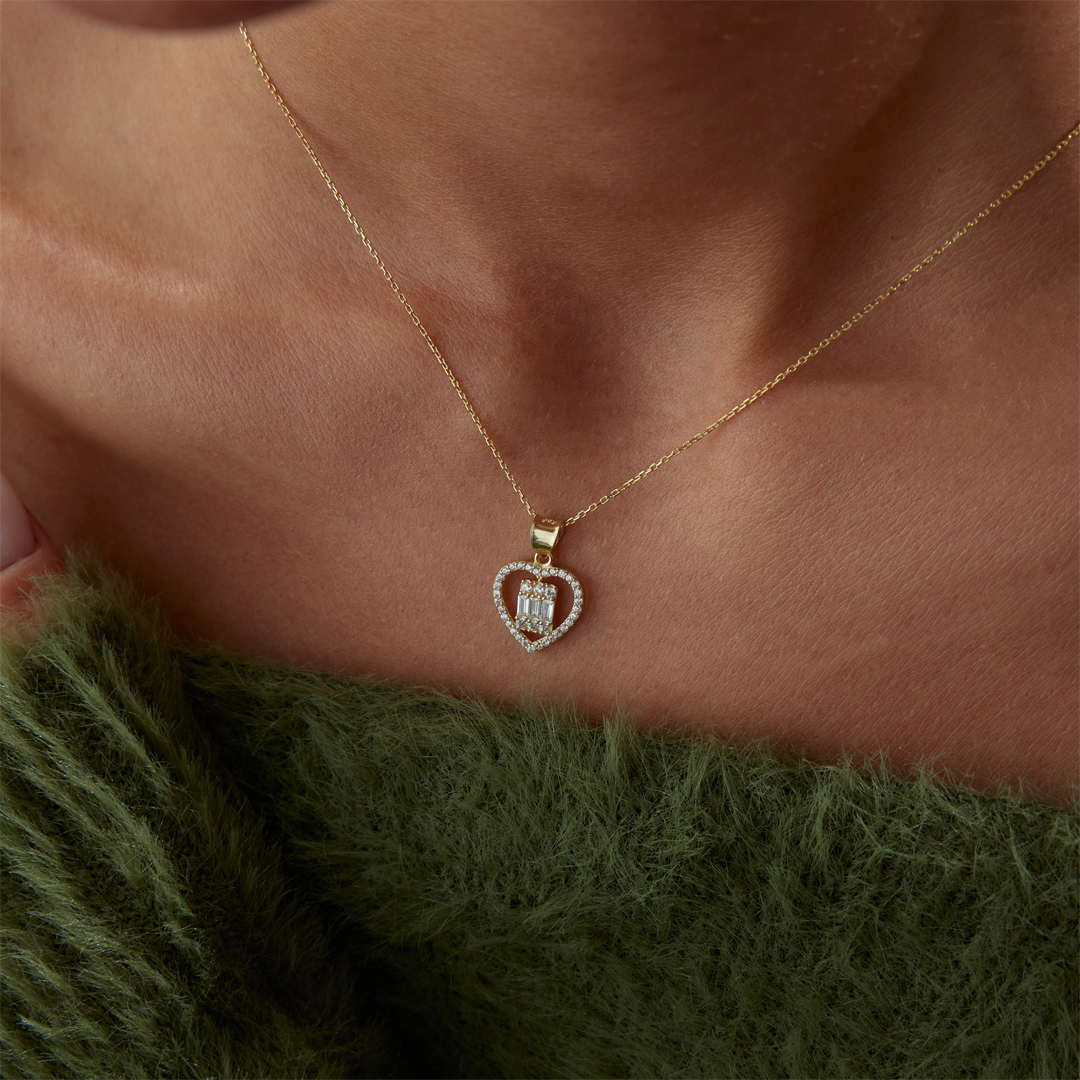 Heart Baget Kolye - 1