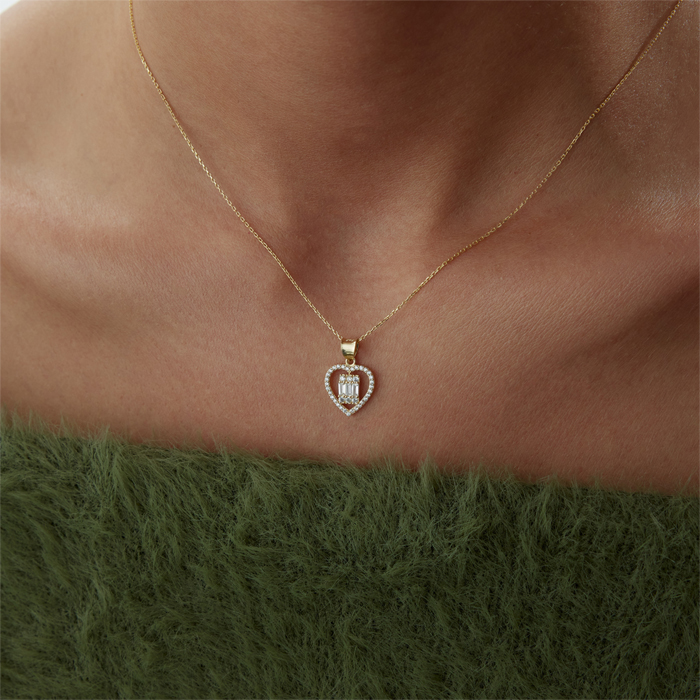 Heart Baget Kolye - 3