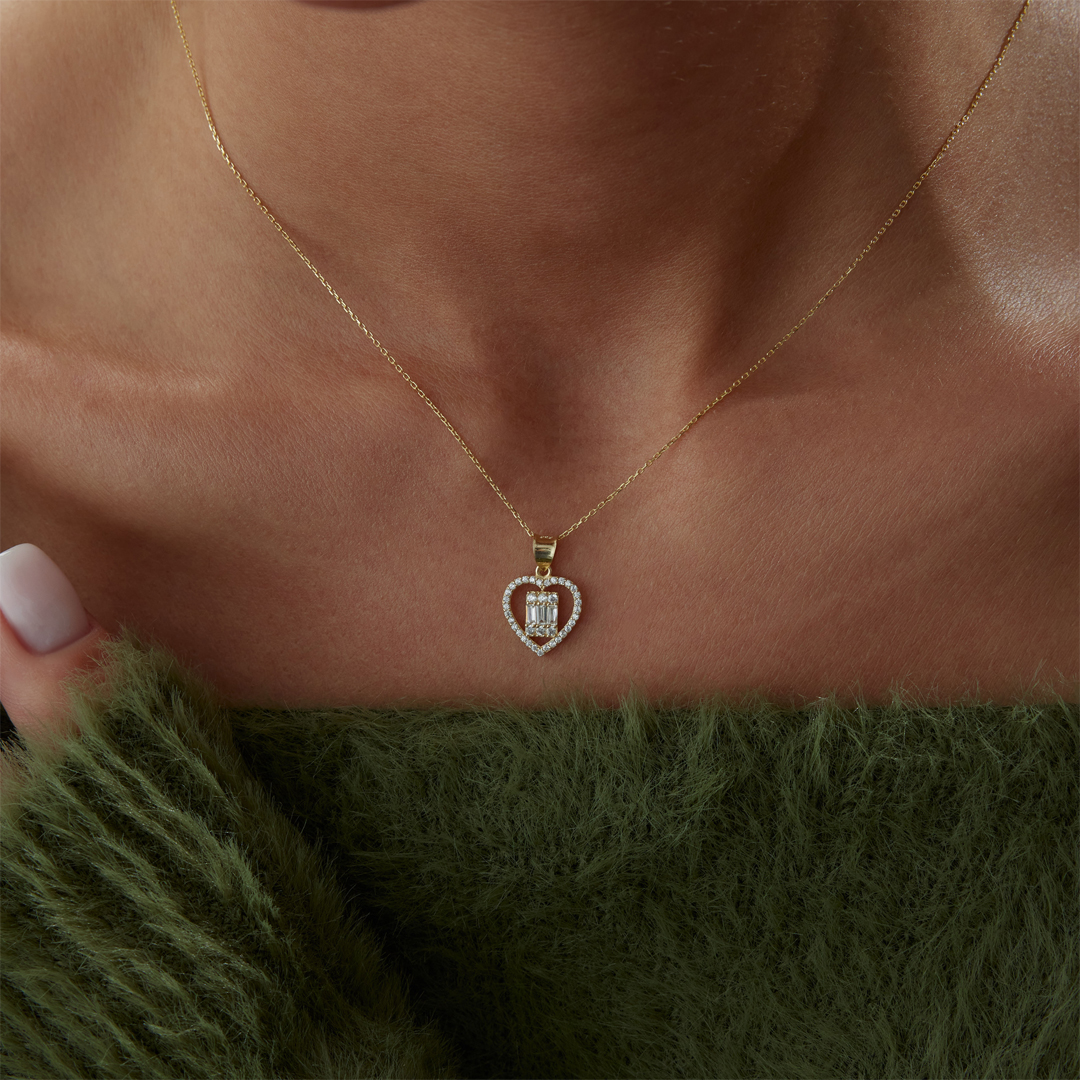 Heart Baget Kolye - 2