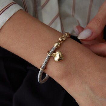Heart Charm Bileklik - Özkonak (1)