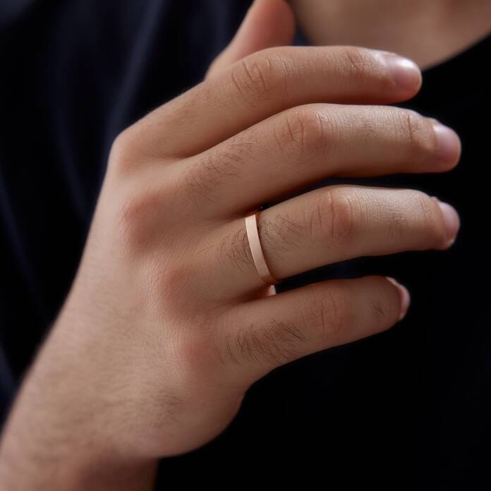 Hekzagon Erkek Alyans - 1