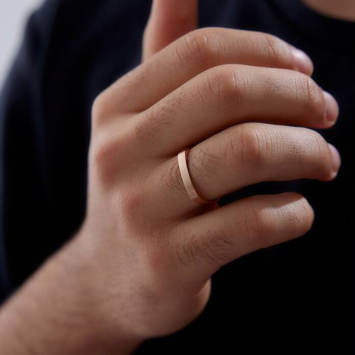 Hekzagon Erkek Alyans - 2