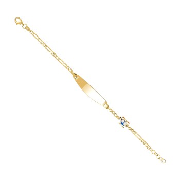 Helikopter Figaro Zincir Çocuk Künyesi - Melike