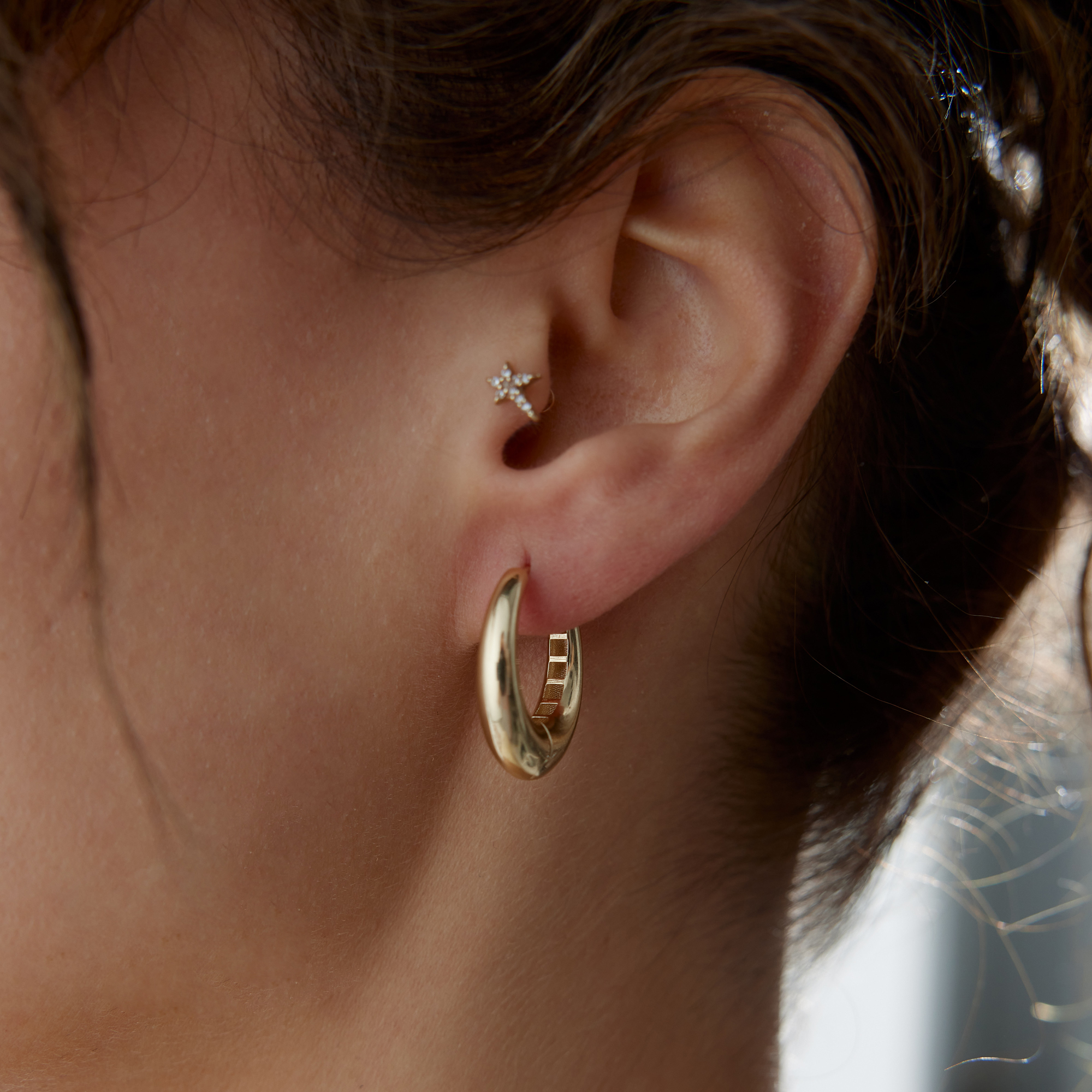 Hollow Bombe Küpe - 3