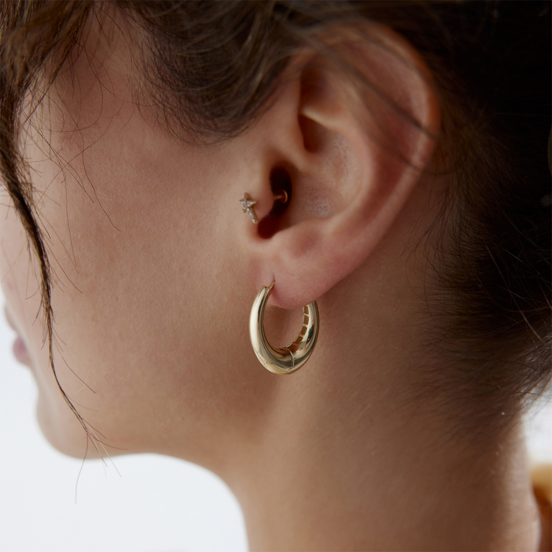 Hollow Bombe Küpe - 2