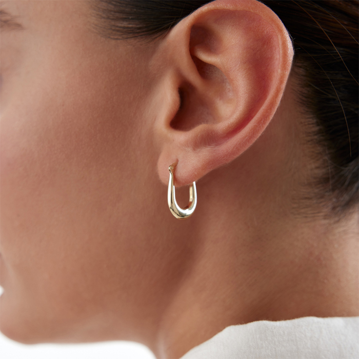 Hollow Drop Küpe - Tuana (1)