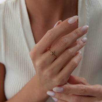 Hollow Lotus Yüzük - Rayna