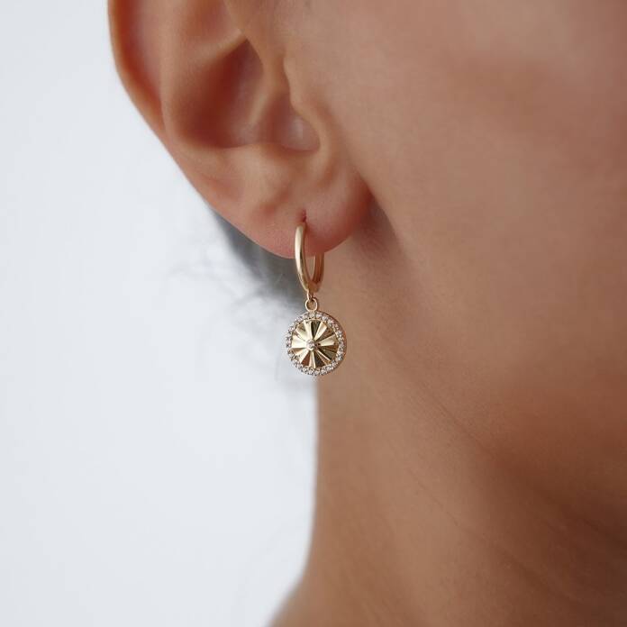 Hypnosis Halka Sallantılı Küpe - 1