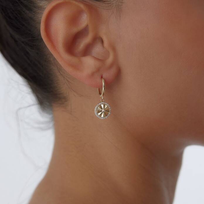 Hypnosis Halka Sallantılı Küpe - 2