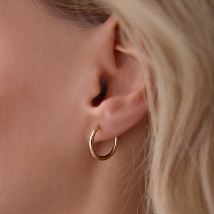 İçe Geçmeli Small Bombe Küpe - 1