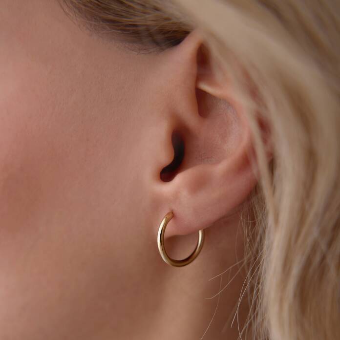 İçe Geçmeli Small Bombe Küpe - 2