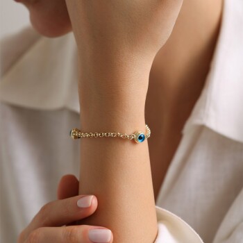 İki Gözlü Nazar Bileklik - Osman (1)