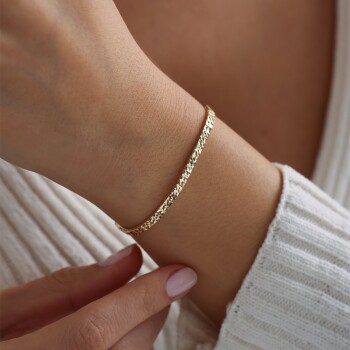 İki Sıra Dövme Bileklik - Milan