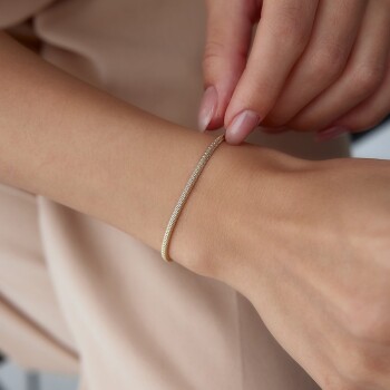 İki Sıra Kuş Kafesi Bileklik - Ahmet Özcan