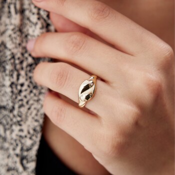 İkili Damla Model Yüzük - Vedat