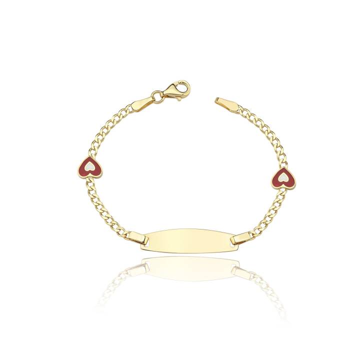 İkili Kalp Gurmet Bebek Künyesi - 1