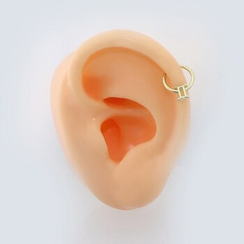 İkizler Burcu Halka Helix Piercing - Dianora (1)