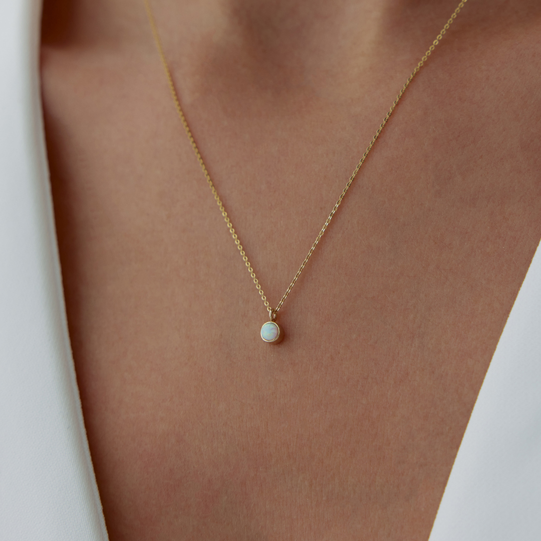 İkizler Burcu Moonstone Kolye - 2