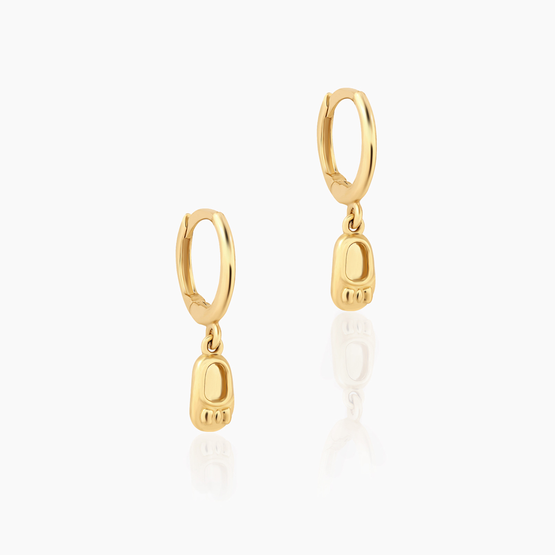 İlk Adım Halka Sallantılı Çocuk Küpesi - 1