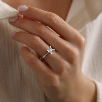 İlk Adım Tektaş Yüzük - Oragold Orhan