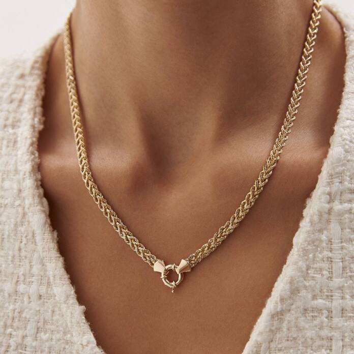 İnce Örgü Halat Zincir - 1