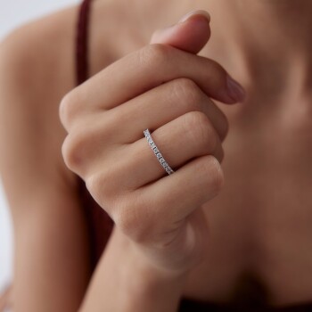 İnce Tırnaklı Tamtur Yüzük - 3