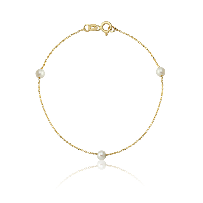 İnci Sıralı Bileklik - Özkonak