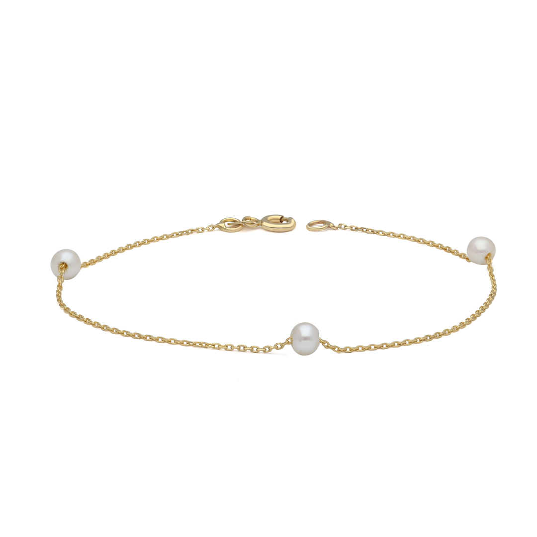 İnci Sıralı Bileklik - 2
