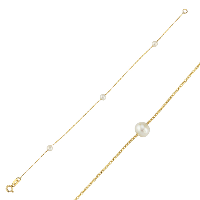 İnci Sıralı Bileklik - 3