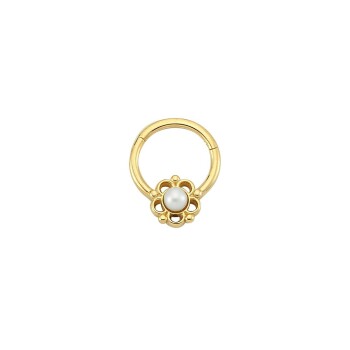 İncili Çiçek Helix Piercing - Dianora