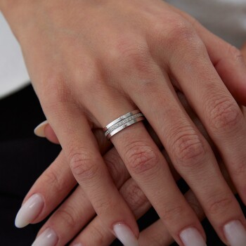 Infinite Taşlı Alyans - Haskar (1)