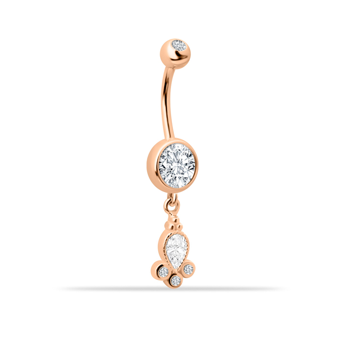 Iris Sparkle Göbek Piercing - Dianora