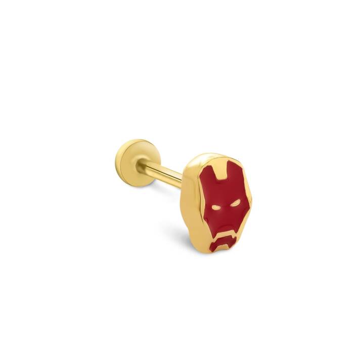 Iron Man Tragus Piercing - 1