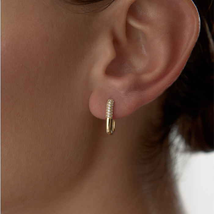 Işıltı Clip Küpe - Rayna (1)