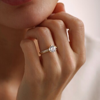 Işıltı Tektaş Yüzük - Oragold Orhan (1)