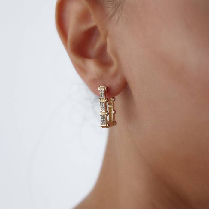 İskelet Ataç Küpe - 3