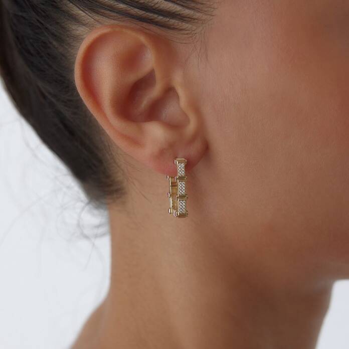 İskelet Ataç Küpe - 4