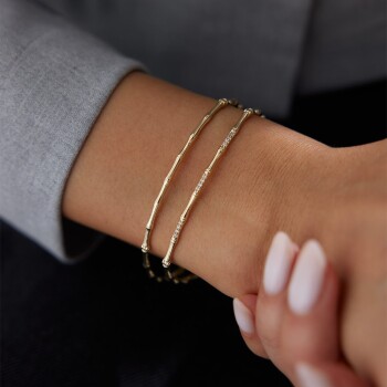 İskelet Taşlı Kemik Kelepçe - 4