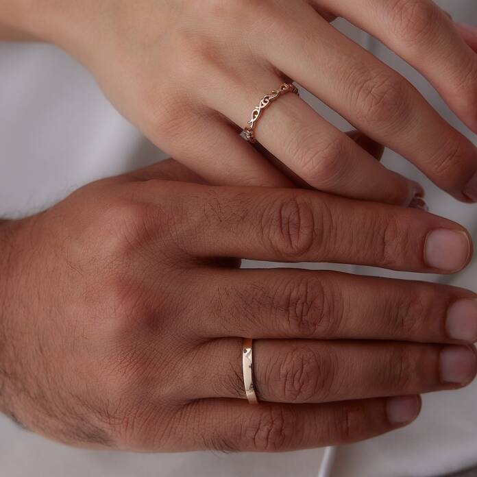 İşleme Çift Alyans - 1