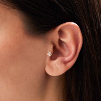 İşleme Damla Tragus Piercing - Alen (1)