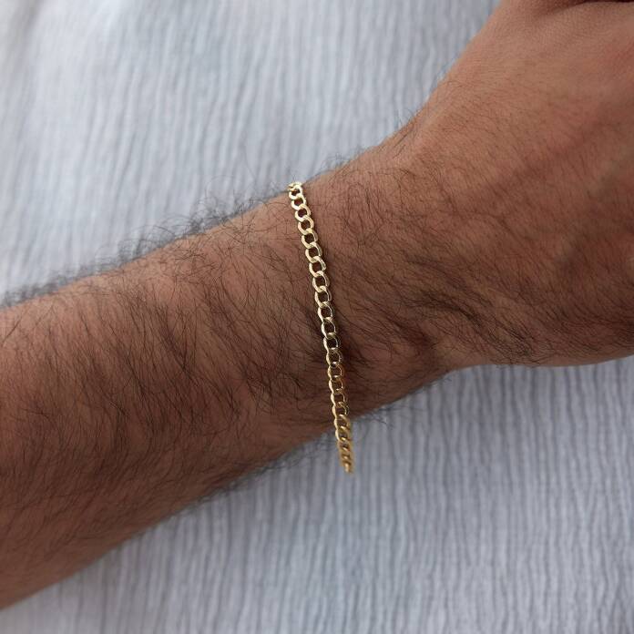 İtalyan Gurmet Erkek Bileklik - 1