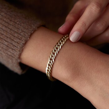 İtalyan S Gurmet Bileklik - Mg Gold (1)